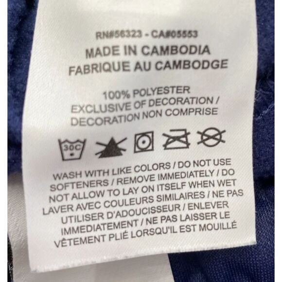 Nike Therma-FIT Joggers Boys Large Blue Athletic Pants Fleece Lined Sweatpants - Picture 10 of 11